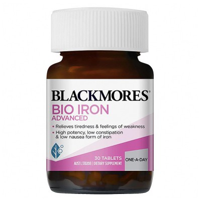 Blackmores Bio Iron Advanced 增强活性铁元素 30片
